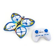 Contixo TD1 Dragonfly Light Up RC Quadcopter Beginner Stunt Drone for Kids with LED Light Effects Blue