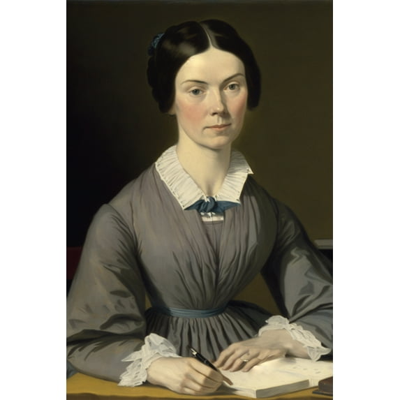 24x36 gallery poster, Emily Dickinson painting p2
