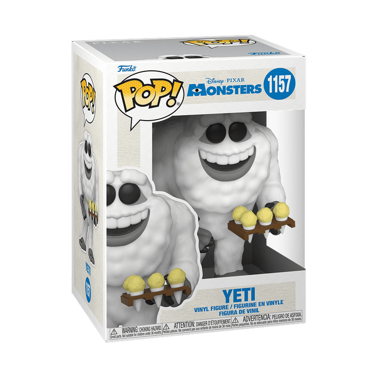 Funko Pop! Disney: Monsters Inc. 20th Anniversary – Set of 5 Vinyl Figures  (Boo with Hood Up / Celia / Mike with Mitts / Sulley with Lid / Yeti)