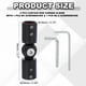 thumbnail image 2 of Conector de Varilla de Cortina de Esquina Uxcell, 2 Pcs Conector Ajustable para Varilla de 3/4", Negro, 2 of 7