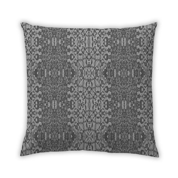 Ahgly Company Outdoor Square Contemporary Throw Pillow, 18 inch by 18 inch