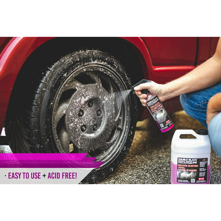 P&S Brake Buster, Non-Acid Wheel & Tire Cleaner, Double Black Collection