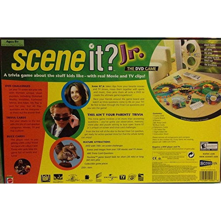 Mattel Scene it Jr. DVD Game - Walmart.com