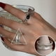 thumbnail image 1 of Anillo de Plata con Forma de Dedo Abierto, Irregular, Geométrico, para Mujer, 1 of 5