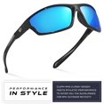 thumbnail image 2 of Gafas Deportivas Nitrogen Polarizadas Envolventes con Protección UV400, 2 of 6
