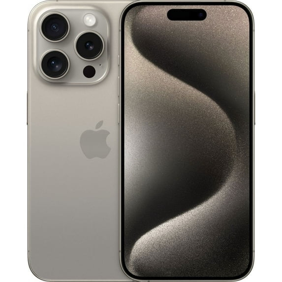 Pre-Owned Apple iPhone 15 Pro - Carrier Unlocked - 128GB Natural Titanium (Good)