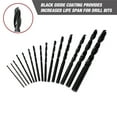 thumbnail image 5 of Hyper Tough 15-Piece Black Oxide Drill Bit Set in Click Fit Case, 5 of 18