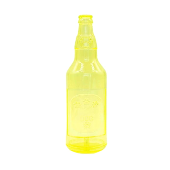 TIELUTT Bottle with Tennis Dog Chew Toy Water Bottle Dog Toy in A Rubber Bottle Dogs Toy Pet Chew Toy Puppy Small Dogs Dog Chew Bones for Aggressive Chewers Dog Stuffy Puppy Teething Bones Dog
