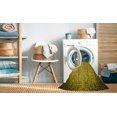 thumbnail image 2 of Ahgly Company Tapis d'Intérieur Lavables en Machine, Ronds, Transitionnels, Brun Bronze Foncé, Ronds de 5', 2 of 7
