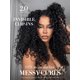 thumbnail image 2 of Extensiones de cabello LUVME Invisible Clip, paquete de 2, rizadas, 14 pulgadas, 220 g, 2 of 9