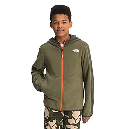 The North Face Youth Glacier Full Zip Hoodie, Burnt Olive Green, L |  Walmart Canada