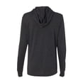 thumbnail image 3 of Bella + Canvas Unisex Jersey Long-Sleeve Hoodie - CHRCL BLCK TRBLN - 2XL, 3 of 3