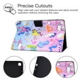 thumbnail image 3 of Galaxy Tab A 10.1" 2019 Case, SM-T510 T515 Case, Allytech Slim PU Leather Shockproof Folio Folding Stand Lightweight Pencil Holder Wallet Case Cover for Samsung Galaxy Tab A 10.1" 2019,Unicorns, 3 of 7