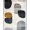 Grey Beige Black, Pattern 11, variant on ODIKA Brindle Spotted Distressed Marbled Border Abstract Inspired Field for Dorm Room, Small Living Apartment, Stain Resistant Low Profile