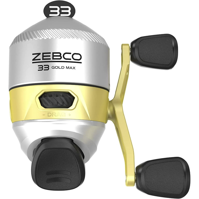 Zebco 33 Gold Spincast Reel and 2-Piece Fishing Rod India