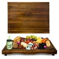 thumbnail image 5 of Cucina Green 30 inches Noodle Board, Butcher Block for Chopping Meat and Vegetables Adjustable Legs, 5 of 7