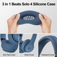 thumbnail image 4 of Funda de silicona para auriculares Beats Solo 4, color azul, 4 of 7