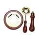 thumbnail image 2 of Kit de sellos de cera Herramientas para horno de cera Calentador de sellos de cera de acero inoxidable de madera Olla para derretir cera para envolver Rojo oscuro, 2 of 8