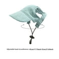 thumbnail image 3 of Dog Baseball Cap & Summer Sun Hat - Adjustable Puppy Visor with Ear Holes for Beach, Outdoor - UV Protection Dog Sunbonnet Headdress for Small Medium Large Dogs & Cats, 3 of 5