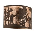 thumbnail image 2 of Meyda Tiffany 185803 Quail Hunter - Bronze, 2 of 3