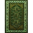 thumbnail image 1 of Ahgly Company Indoor Rectangle Oriental Green Industrial Area Rugs, 4' x 6', 1 of 4