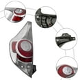 thumbnail image 5 of Tail Light Assembly Left Driver Side For 2012 2014 2014 Toyota Prius C Rear Brake Lamp, 5 of 20
