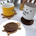 thumbnail image 2 of Wooden Turtle Coasters - Heat-Resistant Drink Mats for Bars, Cafes, and Home, 2 of 5
