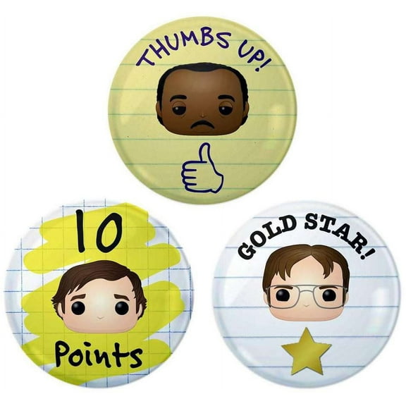 Funko The Office Button 3-Pack