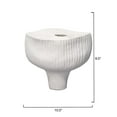 thumbnail image 3 of Jamie Young Co Plunge Ceramic Decorative Vessel Matte White, 3 of 6