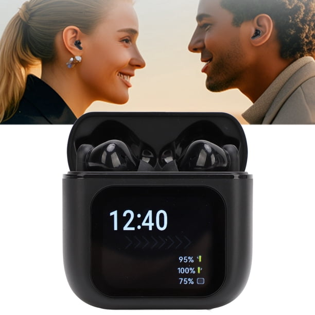 Traductor Inalámbrico, Auriculares Para Traductor De Idiomas De Larga Espera, Sonido HiFi, Bluetooth 5,4, Interfaz DIY, Estuche De Carga Para Música