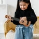 thumbnail image 3 of Niños principiante de ukelele guitarra de madera ukelele instrumento musical juguete para niños niñas, 3 of 7
