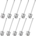 thumbnail image 1 of 10pcs Ball Pump Needle with Enlarge Base, Stainless Steel Ball Needles for Ball Air Pump, Durable Ball Inflation Needles for Inflating Sports Balls, Football, Basketball, Rugby Balls, 1 of 5