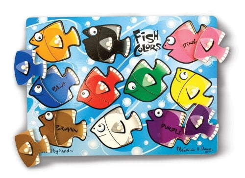 melissa and doug fish color puzzle