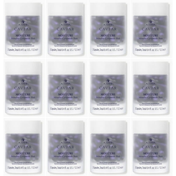 Alterna Caviar Moisture Intensive Ceramide Shots - 25 x 0.4 oz Pack of 12