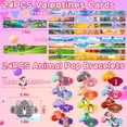 thumbnail image 2 of Regalos para el día de San Valentín, juguetes inquietos con forma de animales con tarjetas para niños, 2 of 6