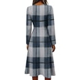 thumbnail image 5 of Floral Dress for Women Plus Size Flowy Casual V Neck Wrap Dress Long Loose Casual Floral Dresses, 5 of 6