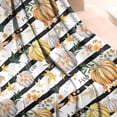 thumbnail image 4 of Fall Pumpkins and Leaves Pattern Blanket,Comfortable Soft Flannel Throw Blanket,All Season,Warm Lightweight Blankets for Sofa Bed Couch Living Room Chair,50"x60", 4 of 4