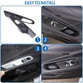 thumbnail image 6 of TINKI Window Lift Switch Cover Compatible with Chevrolet Corvette C8 Stingray 2020-2023, ABS Window Lift Switch Panel Decoration Frame Trim Cover, 6 of 8