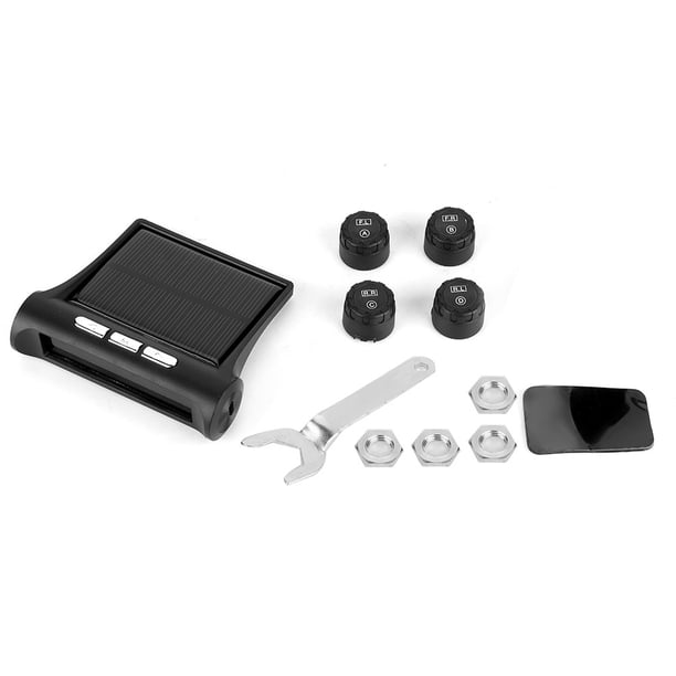 Sistema De Control De Presión De Neumáticos Con Sensor Externo Tpms Para Coche Con Energía Solar C240 Minnieouse VI003156-00