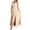 Khaki, variant on Ichuanyi Woman Dress, Summer Women's Fashion Elegant England Halter Neck Sleeveless Solid Floor-Length Dress
