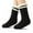 Black, variant on LYMAYTER Women Fuzzy Warm Slipper Socks Winter Non Skid Indoor floor Socks Fleece Soft Grips Socks