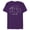 Purple, variant on Minnie Mouse Line Drawing Family Trip Vacation 2025 - Short Sleeve Blended T-Shirt for Adults - Customized-Navy Heather