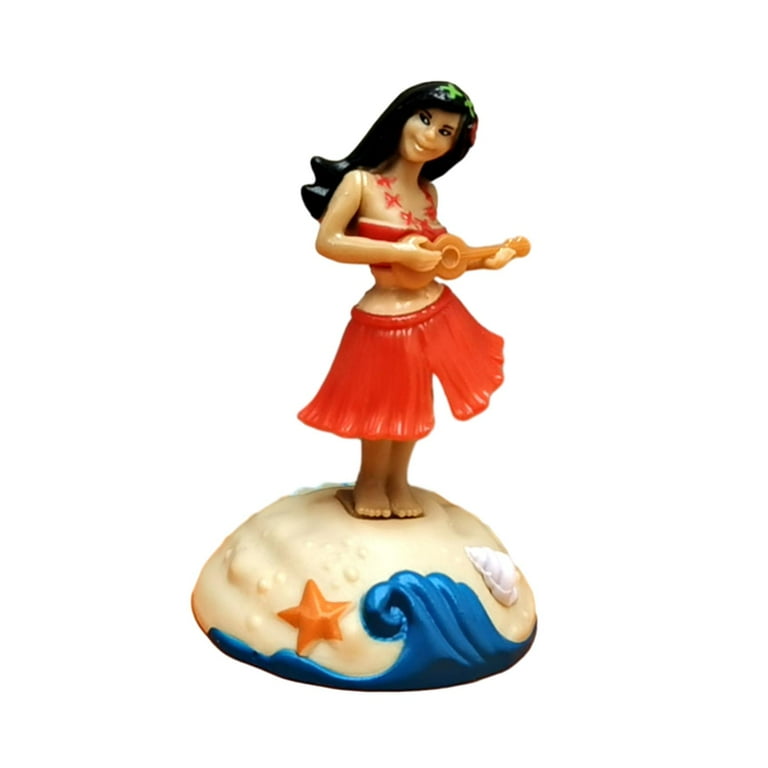 Almencla Hawaiian Girl Dashboard Bobbleheads Hawaiian Dancer Girl