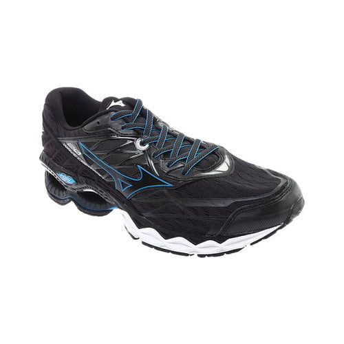 Black Sports Mizuno Mens Wave Creation 20 Running Shoes Trainers Sneakers 