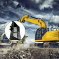 thumbnail image 5 of WAASOSCON 23.6x16.1x13.8in Riddle Bucket Excavator Attachments, 24 Inch Soil Sieving Bucket for Small Excavators, 5 of 7