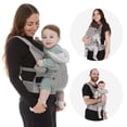 thumbnail image 2 of Safety 1st Cool Breeze All-Season Baby Carrier Breathable and Adjustable Toddler & Newborn Carrier, 2 of 9