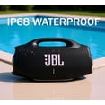 thumbnail image 4 of JBL Boombox 4 Portable Bluetooth Speaker (Blue), IP68 Waterproof/Dustproof, Dual Bass Modes, High-Output Sound, Rechargeable Battery Bundle with USB-C Cable (International Model), 4 of 8