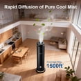thumbnail image 5 of Waterless Scent Diffuser Starter Kit with 5 Essential Oils, Luxury Hotel-Class 1500 Sq ft Cover Aromatherapy Diffuser Oil Machine, 6 Mist 4.06Oz Air Diffusers for Home Large Room Hotel SPA, 5 of 10