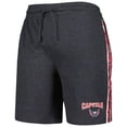 thumbnail image 2 of Men's Concepts Sport  Charcoal Washington Capitals Team Stripe Shorts, 2 of 3