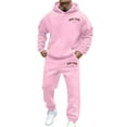 thumbnail image 3 of Men's Tracksuits Sweatsuits for Men Sweat Track Suits 2 Piece Long Sleeve Running Jogging Athletic Sports Set Athletic Jogging Fall Winter Tracksuit, 3 of 3